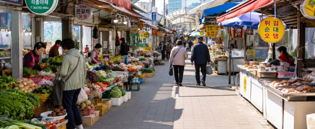 How to Visit a Traditional Market in Korea