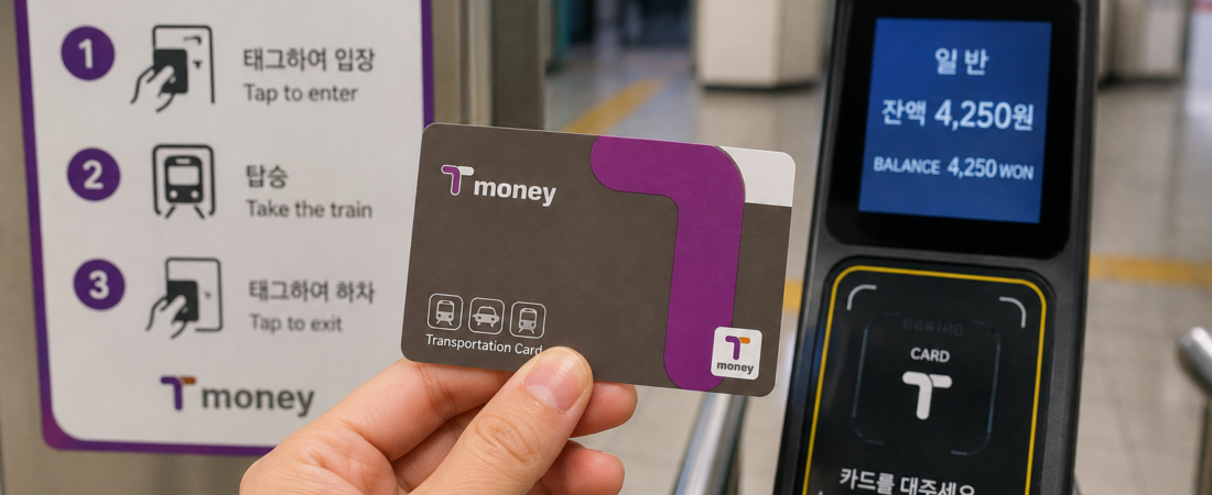 How to Buy and Use a Tmoney Card in Korea